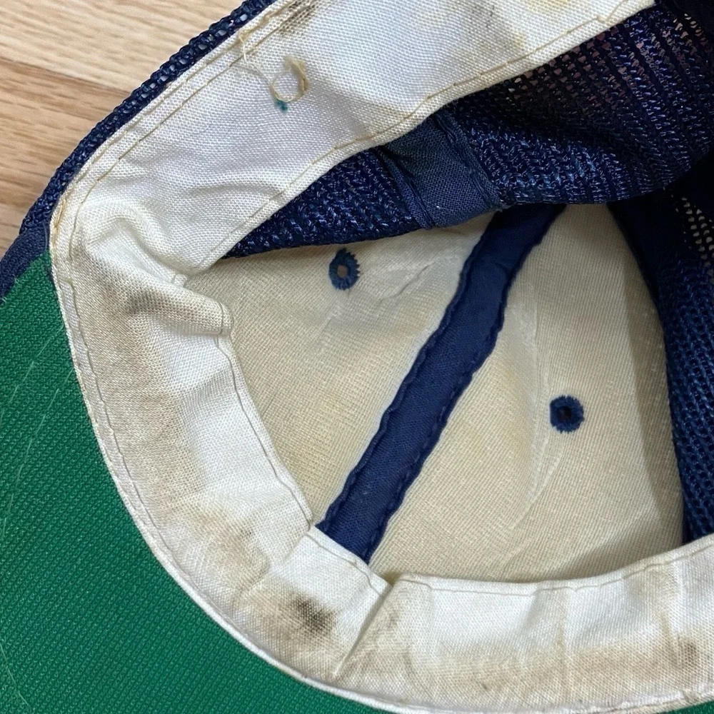 Vintage Dallas Cowboys Mesh Back Hat Kids NFL 90s Football Blue